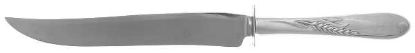 Silver Wheat (Sterling, 1952) Large Stainless Blade Roast Carving Knife