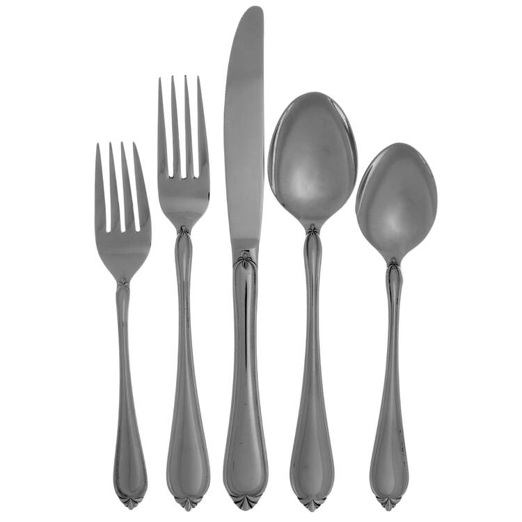 Solange (Stainless) 5 Piece Place Setting