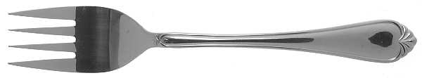 Solange (Stainless) Medium Solid Cold Meat Serving Fork