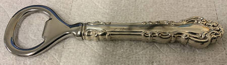 Spanish Baroque (Sterling, 1965) Bottle Opener with Stainless Bowl