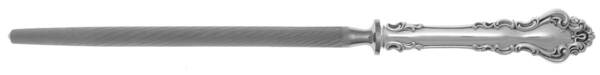 Spanish Baroque (Sterling, 1965) Sharpener Knife with Steel Rod HC