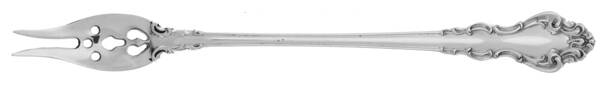 Spanish Baroque (Sterling, 1965) Long Handle Olive Fork HC