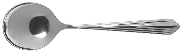 Spire (Stainless) Round Bowl Soup Spoon (Cream Soup)