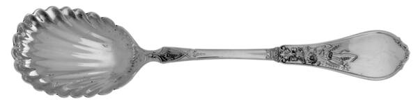Spray (Sterling, 1890) Sugar Shell Spoon