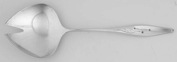 Star (Sterling, 1960) Solid Salad Serving Fork