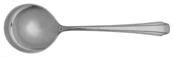 Stylist (Silverplate, 1931) Round Bowl Soup Spoon (Bouillon)