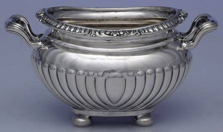 Sulgrave Manor (Silverplate, Hollowware) Sugar Bowl No Lid