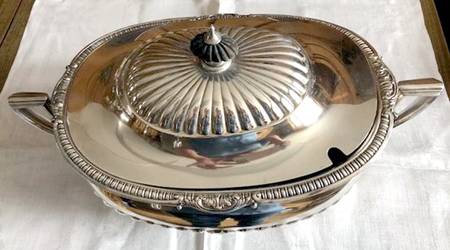 Sulgrave Manor (Silverplate, Hollowware) Tureen & Lid