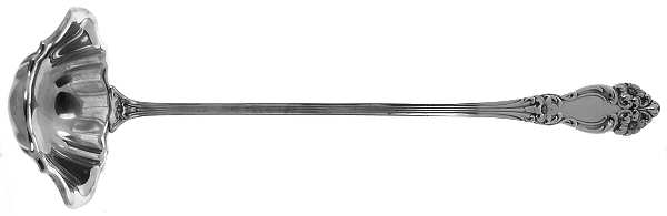Tiger Lily (Silverplate, 1901) Punch Ladle Solid Piece by Reed & Barton