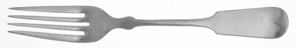 Tipped (Silverplate, 1880) Fork