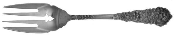 Trajan (Sterling, 1892) Small Individual Solid Fish/Salad Fork