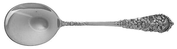 Trajan (Sterling, 1892) Round Bowl Soup Spoon (Gumbo)