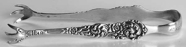 Trajan (Sterling, 1892) Large Sugar Tongs