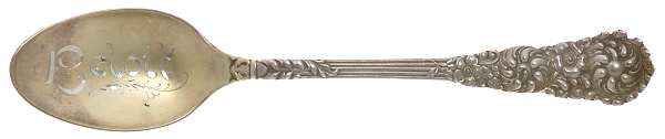 Trajan (Sterling, 1892) Souvenir Spoon (Five O'Clock)
