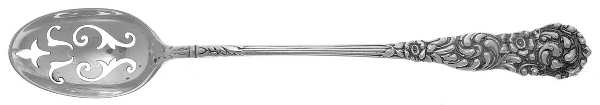 Trajan (Sterling, 1892) Pierced Bowl Short Handle Olive Spoon
