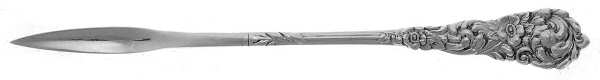Trajan (Sterling, 1892) Solid Nut Pick