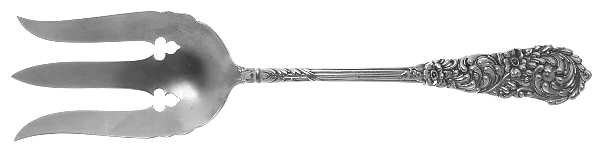 Trajan (Sterling, 1892) Solid Salad Serving Fork