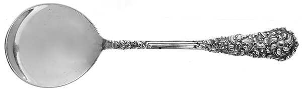 Trajan (Sterling, 1892) Round Bowl Soup Spoon (Bouillon)