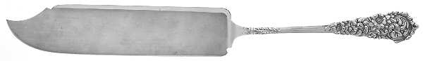 Trajan (Sterling, 1892) Large Solid Ice Cream Slicer