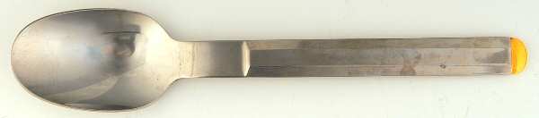 Tuxedo (Stainless, Gold Accent) Place/Oval Soup Spoon