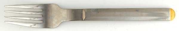 Tuxedo (Stainless, Gold Accent) Individual Salad Fork
