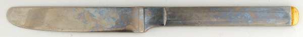 Tuxedo (Stainless, Gold Accent) New French Solid Knife