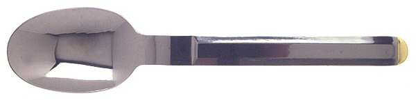 Tuxedo (Stainless, Gold Accent) Tablespoon (Serving Spoon)