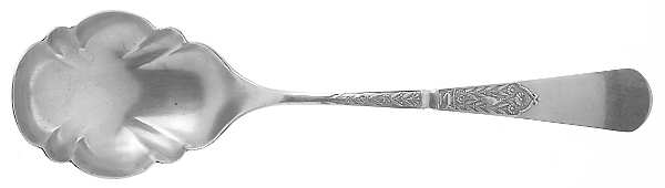 Unique (Silverplate, 1879) Solid Shell Casserole Spoon