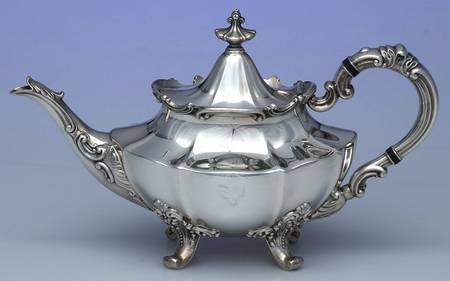 Victorian (Silverplate, Hollowware) Teapot