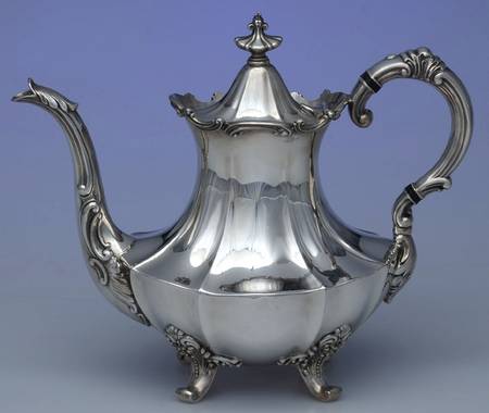 Victorian (Silverplate, Hollowware) Silverplate Coffee Pot