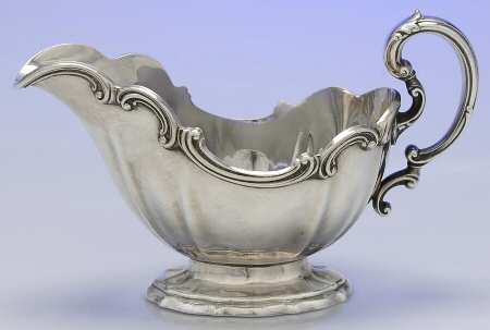Victorian (Silverplate, Hollowware) Gravy Boat No Underplate