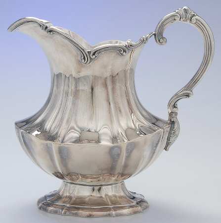 Victorian (Silverplate, Hollowware) 56 Oz Ice Lip Water Pitcher