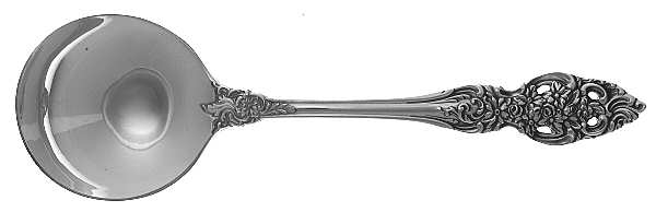 Vienna (Sterling, 1970) Round Bowl Soup Spoon (Cream Soup)