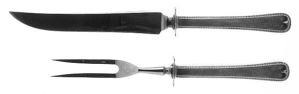 Wakefield (Sterling, 1925) Small Stainless Blade 2-Piece Steak Carving Set