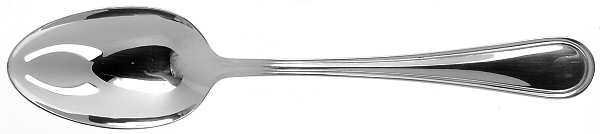 Waverly (Silverplate, 1942) Pierced Tablespoon (Serving Spoon)