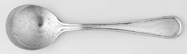 Waverly (Silverplate, 1942) Round Bowl Soup Spoon (Bouillon)