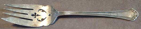 Westwood (Silverplate) Medium Pierced Cold Meat Serving Fork