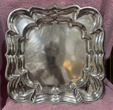 Windsor (Sterling, Hollowware) 13" Square Tray