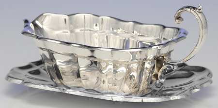 Windsor (Sterling, Hollowware) Sterling Gravy Boat & Underplate