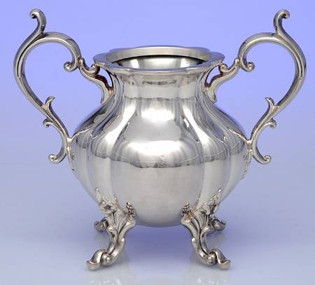 The Winthrop (Plain, Silverplate) Sugar Bowl No Lid
