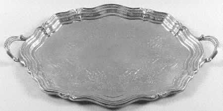 The Winthrop (Plain, Silverplate) 21" Waiter Tray