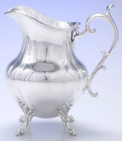 The Winthrop (Plain, Silverplate) Silverplate Water Pitcher