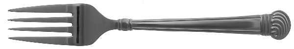 Winterthur Swirl (Stainless) Individual Salad Fork