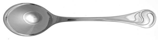 Asymmetria (Silverplate) Place/Oval Soup Spoon