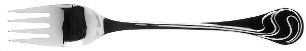 Asymmetria (Silverplate) Individual Salad Fork