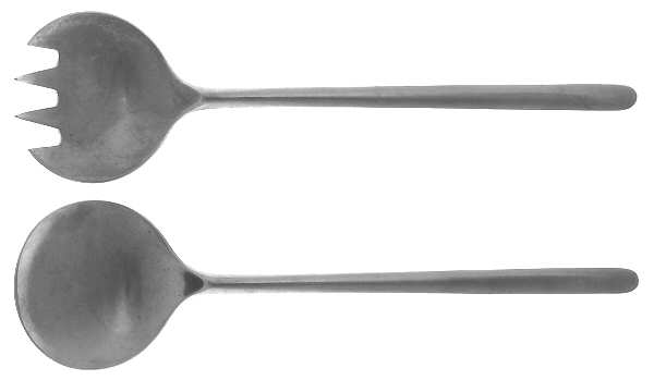 Composition S (Stainless) Solid Serving Set