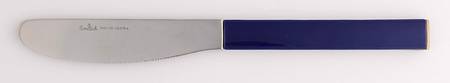 Duo-Cobalt Blue (Stainless) Dessert Knife Solid Piece