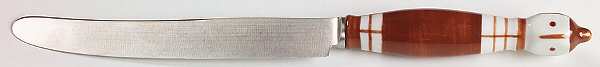 Grill-Brown (Stainless, Ceramic) New French Hollow Knife