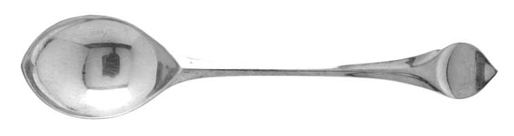 Lotus (Silverplate) Dessert/Oval Soup Spoon
