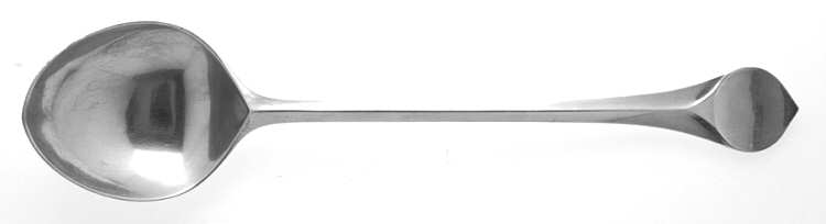 Lotus (Silverplate) Solid Serving Spoon
